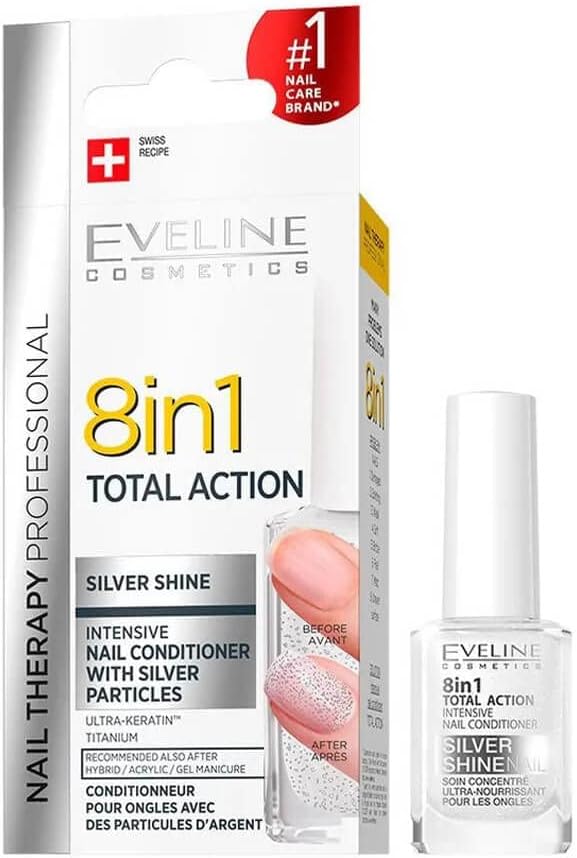 Acondicionador de uñas Eveline Cosmetics Nail Therapy 8 en 1