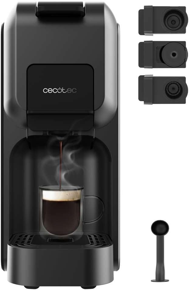 Cecotec Cafetera Cápsulas Express Compacta FreeStyle Compact Black