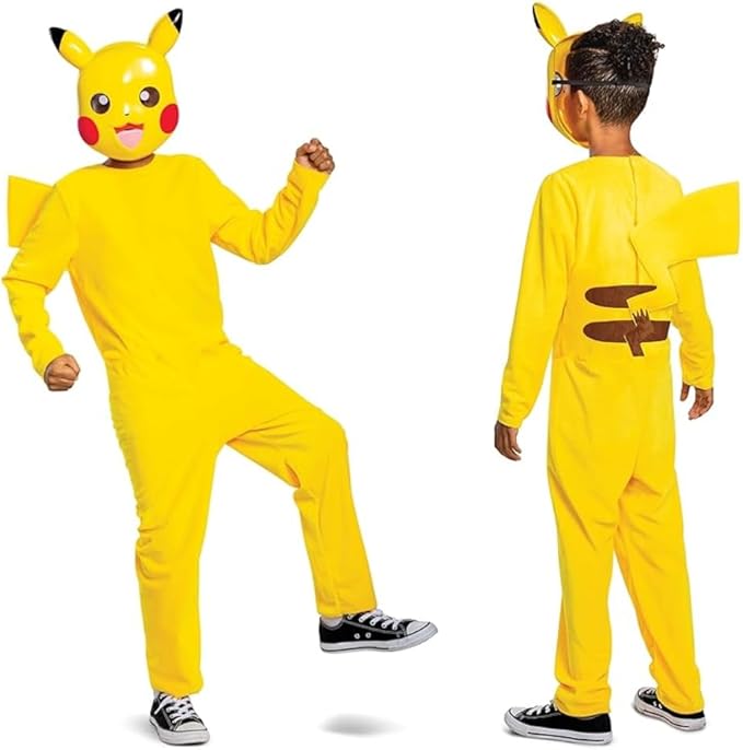 Disfraz Clásico Infantil de Pikachu de Pokémon