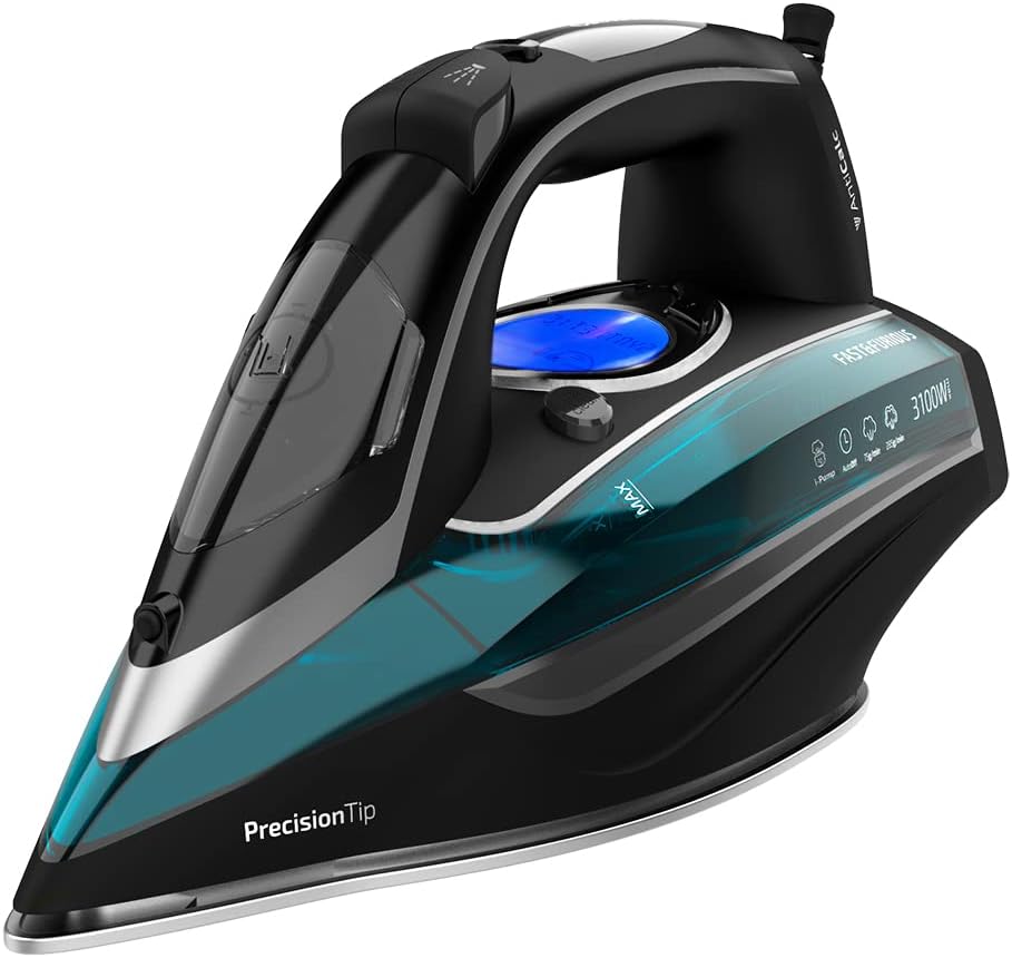 Cecotec Plancha Ropa de Vapor Anodizada Fast&Furious 6060 Ultra