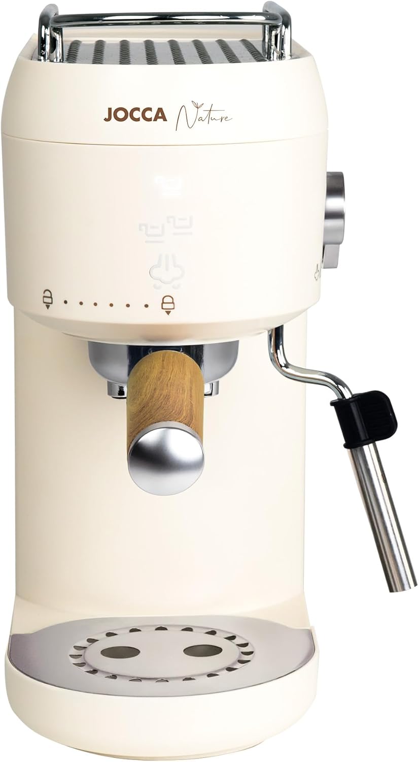 Jocca - Cafetera Espresso 20 Bares con Vaporizador