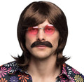 Peluca Gary con bigote