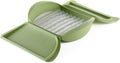 Lékué Estuche de vapor silicona platino Verde
