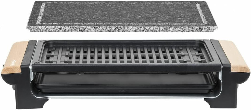 H.Koenig RP320 Plancha de Piedra Natural y Grill