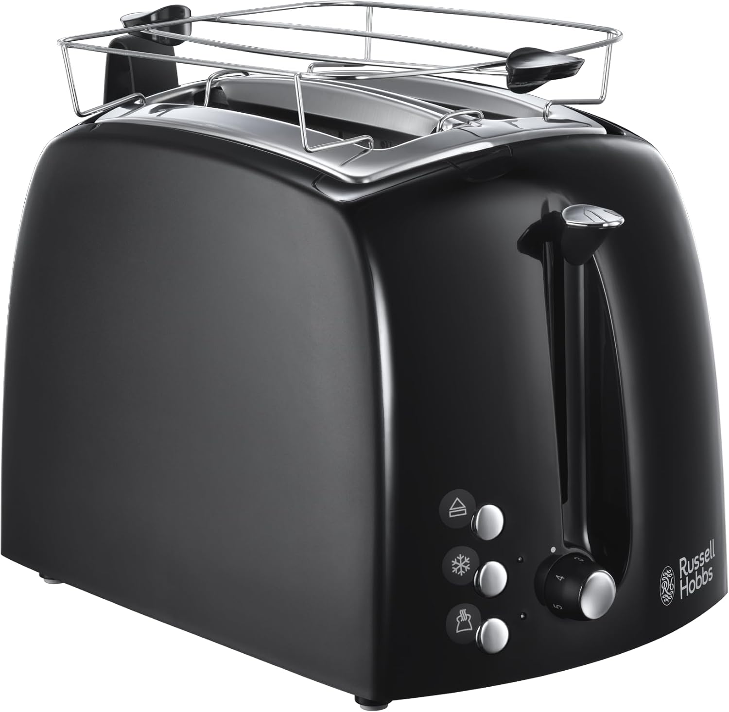 Russell Hobbs Tostadora Textures Plus - 2 Ranuras Cortas y Anchas