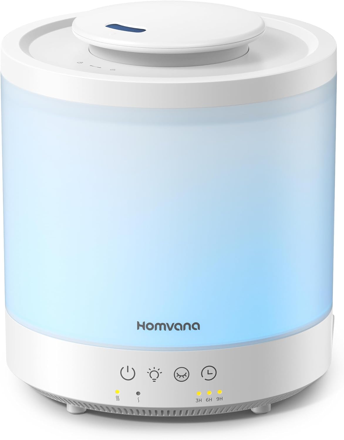Homvana Humidificador Bebes mocos y tos I Difusor Aceites Esenciales Aromas
