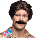 Peluca y bigote Boland para hombre