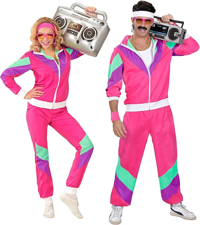 Disfraz de chándal estilo retro