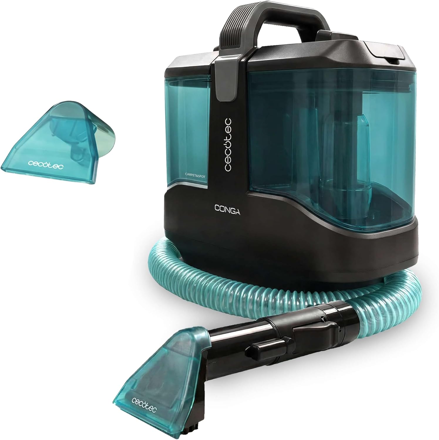 Cecotec Limpiador Aspirador de Tapicerias y Alfombras con Cable Conga 3000 Carpet&Spot Clean Max