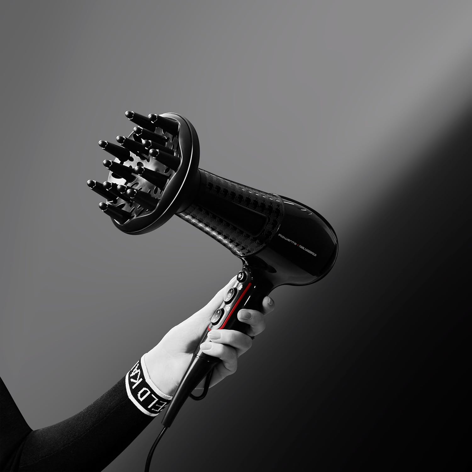 Secador de pelo de 2300 W Rowenta x Karl Lagerfeld Powerline