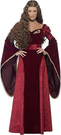 Disfraz de Reina Medieval Deluxe para Mujer Adulta