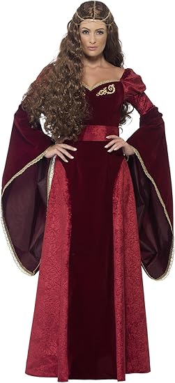 Disfraz de Reina Medieval Deluxe para Mujer Adulta