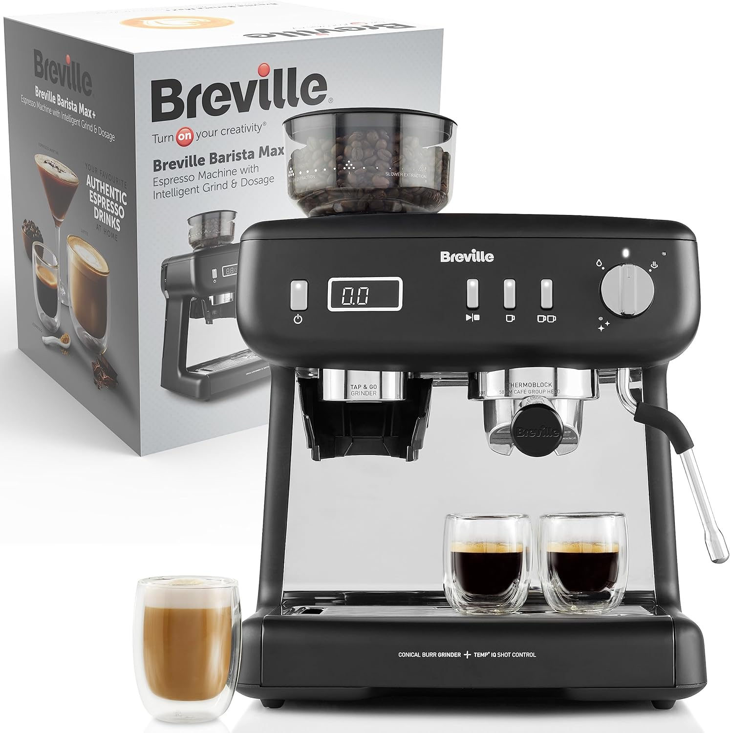 Breville Barista Max+ cafetera espresso