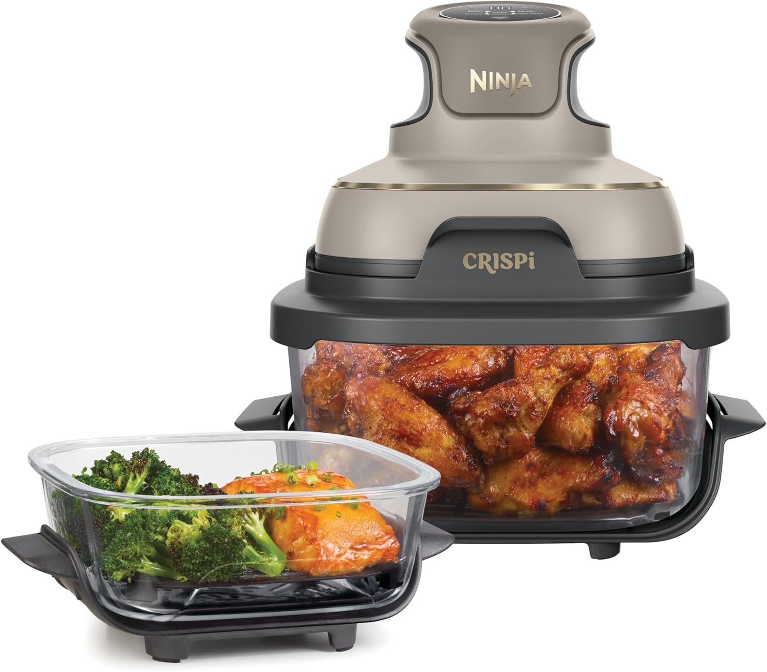 Ninja CRISPi Freidora de aire portátil, 3,8 l, 4 en 1