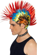 Peluca de punk de la calle de los 80